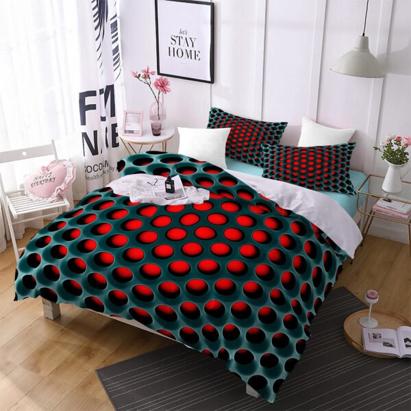 Honeycomb Style Bedding Duvet/ Quilt Cover Set