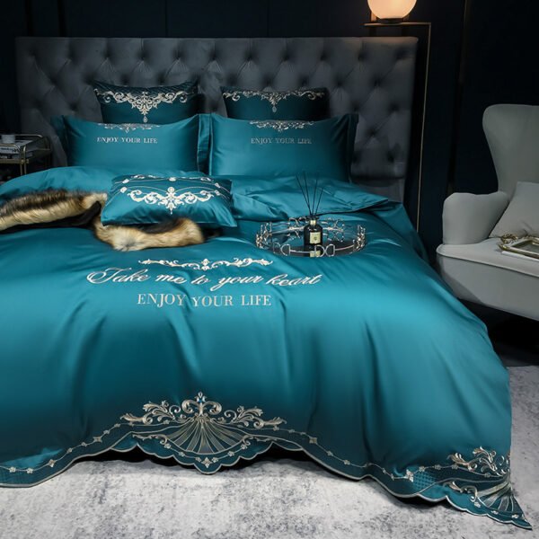 Embroidery Bedding Duvet/ Quilt Cover Set